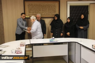 تقدیر از همکاران حوزه حراست دانشکده ولی عصر(عج) 5