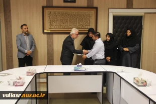 تقدیر از همکاران حوزه حراست دانشکده ولی عصر(عج) 6