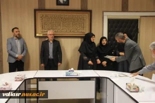 تقدیر از همکاران حوزه حراست دانشکده ولی عصر(عج) 7