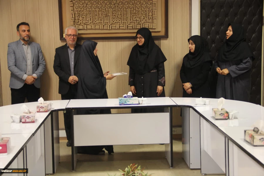 تقدیر از همکاران حوزه حراست دانشکده ولی عصر(عج) 9
