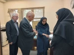 بازدید نماینده نظارت و ارزیابی دانشگاه ملی مهارت استان مازندران از روند برگزاری امتحانات پایان ترم در دانشکده ولی عصر (عج) 2