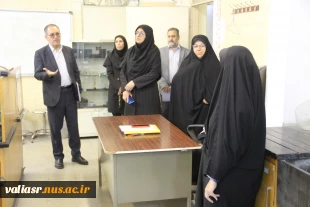 حضور کارگروه تخصصی نظارت و ارزیابی در دانشکده ولی عصر(عج) 2