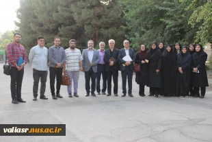 حضور کارگروه تخصصی نظارت و ارزیابی در دانشکده ولی عصر(عج) 6