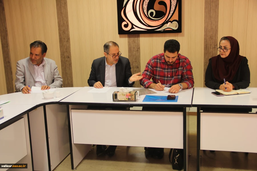 حضور کارگروه تخصصی نظارت و ارزیابی در دانشکده ولی عصر(عج) 9