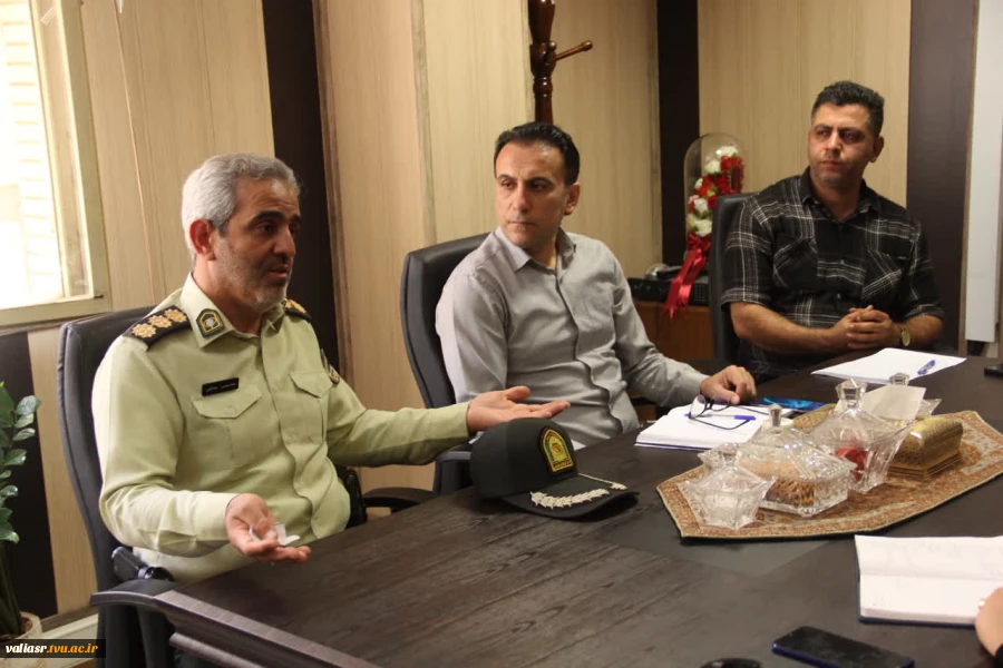 نشست مشترک کلانتری 158 کیانشهر و دانشکده ملی مهارت ولی عصر(عج) 4
