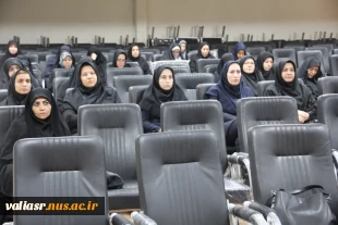 وبینار " نقش زن در انقلاب و دفاع مقدس" در دانشکده ملی مهارت ولی عصر (عج) برگزار گردید 2