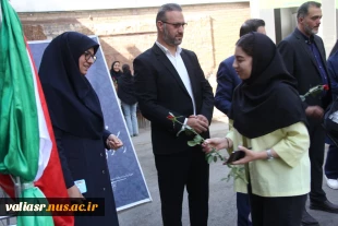 آیین آغاز سال تحصیلی با حضور مسئولین حراست دانشگاه و شهردار منطقه در دانشکده ملی مهارت ولی عصر (عج) 6