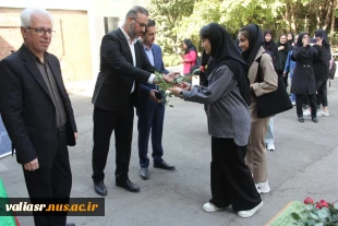 آیین آغاز سال تحصیلی با حضور مسئولین حراست دانشگاه و شهردار منطقه در دانشکده ملی مهارت ولی عصر (عج) 7