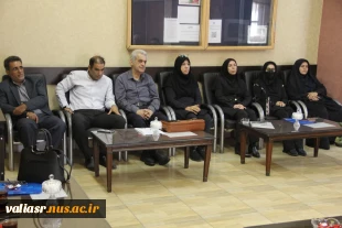 آیین آغاز سال تحصیلی با حضور مسئولین حراست دانشگاه و شهردار منطقه در دانشکده ملی مهارت ولی عصر (عج) 2