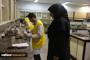 میزبانی مسابقات بخش تحلیل شیمیایی آزمایشگاهی رقابت "مهارت‌های آینده در فناوری‌های پیشرفته بریکس ۲۰۲۵" در دانشکده ولی عصر(عج) 7