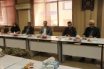 برگزاری نشست مشترک معاون آموزشی، معاون پژوهش و فناوری و رئیس نظارت و ارزیابی دانشگاه ملی مهارت با اعضای هیأت علمی دانشکده ولی عصر(عج)  2