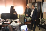 بازدید رئیس مرکز نظارت، ارزیابی و تضمین کیفیت و مشاور رئیس دانشگاه، از روند ثبت نام دانشجویان جدید الورود در دانشکده ولی عصر(عج) 2