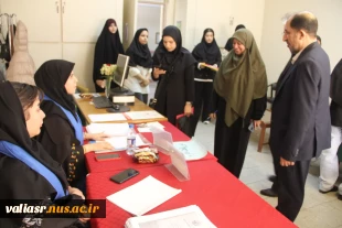 روند ثبت نام دانشجویان جدید الورود در دانشکده ولی عصر(عج) به روایت تصویر 4