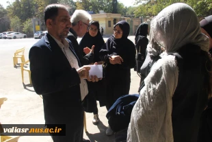 روند ثبت نام دانشجویان جدید الورود در دانشکده ولی عصر(عج) به روایت تصویر 5