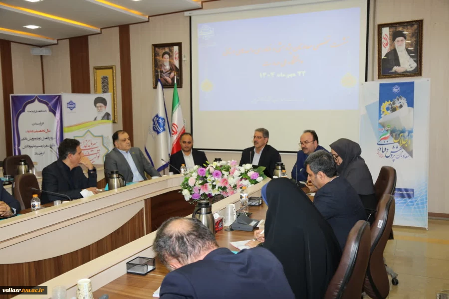 رئیس دانشگاه ملی مهارت در نشست تخصصی معاونان پژوهش و فناوری واحدهای استانی:
 2