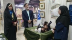 نمایش هنر و توانمندی دانشجویان دانشکده ولی عصر(عج) در نمایشگاه فیروزه در وزارت علوم و تحقیقات 4