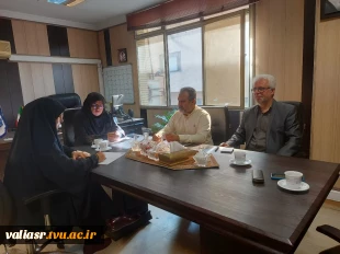 برگزاری جلسه بررسی بخشنامه  وزارت علوم  با موضوع دوره مهارت افزایی محصول محور، ویژه دانشجویان شاهد و ایثارگر  در دانشکده ملی مهارت ولی عصر (عج) 2