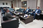 دیدار رئیس دانشگاه ملی مهارت با استاندار بوشهر 2