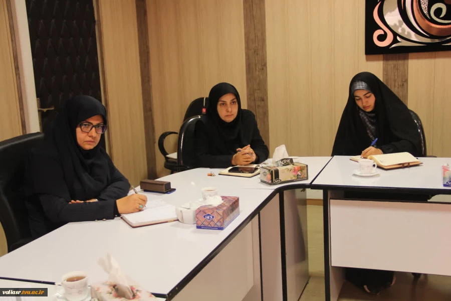 برگزاری جلسه شورای فرهنگی دانشکده ولی عصر(عج) 4