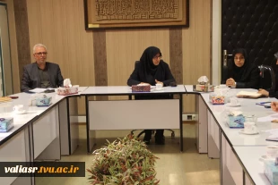 برگزاری جلسه شورای فرهنگی دانشکده ولی عصر(عج) 6