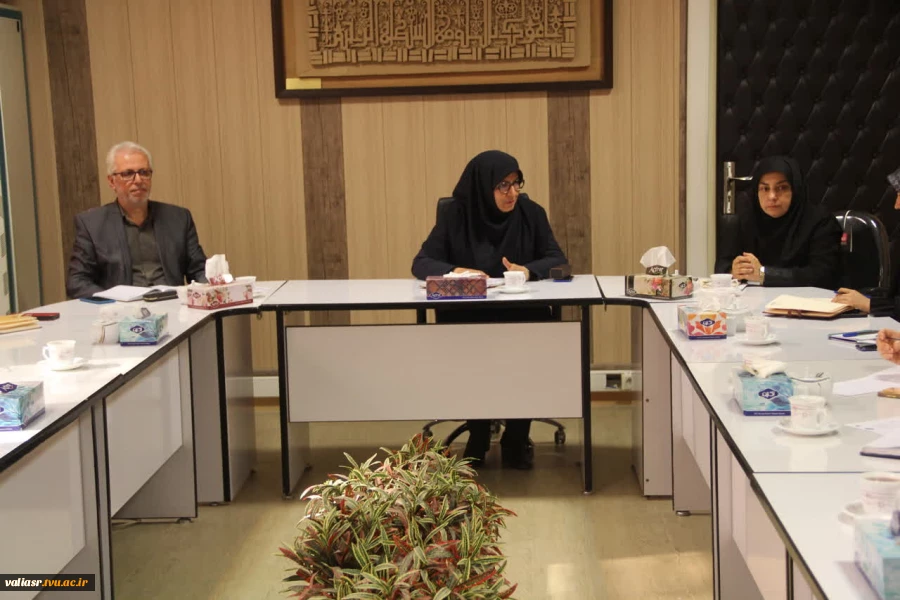 برگزاری جلسه شورای فرهنگی دانشکده ولی عصر(عج) 6