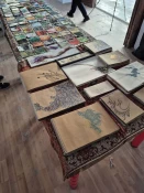 حضور جمعی از کارکنان و دانشجویان دانشکده ولی عصر(عج)  در مراسم افتتاحیه نمایشگاه آثار، دستاوردها و موفقیت های هنرمندان  به مناسبت روز جهانی شهر در کوشک امیرسلیمانی 2