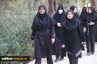 برگزاری همایش پیاده‌روی به مناسبت گرامی‌داشت هفته تربیت بدنی و ورزش در دانشکده ولی عصر(عج) 5