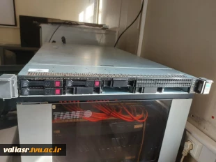 اهدا 10 عدد کامپیوتر و یک سرور از طرف خیر حامی دانشگاه به دانشکده ولی عصر(عج) 6