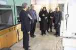 بازدید دکتر مهدی دهمرده معاون پژوهش فناوری و نوآوری و اقتصاد دانش بنیان شورای عالی انقلاب فرهنگی به همراه دکتر مهرداد احمدی ، معاون پژوهش و فناوری دانشگاه ملی مهارت از دانشکده ولی عصر(عج) 2