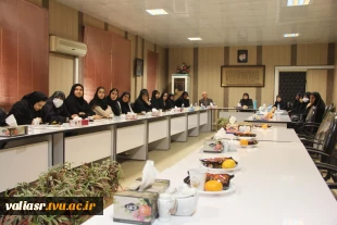 برگزاری مراسم تودیع و معارفه مسئول سابق و جدید بسیج دانشجویی دانشکده ولی عصر(عج) 3