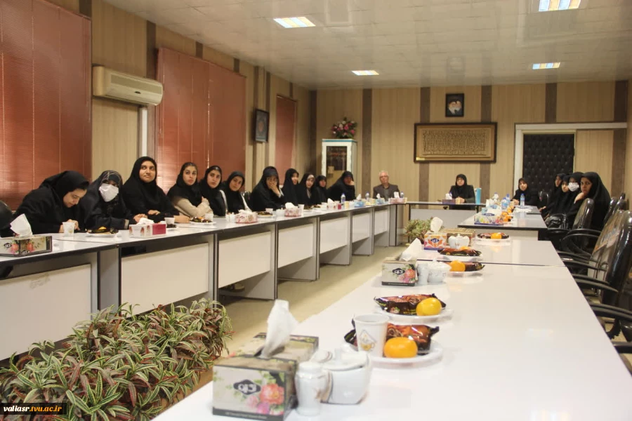 برگزاری مراسم تودیع و معارفه مسئول سابق و جدید بسیج دانشجویی دانشکده ولی عصر(عج) 3