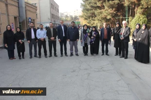 برگزاری مراسم جشن روز دانشجو ، با حضور  مدیرکل نظارت، ارزیابی و تضمین کیفیت و شهردار منطقه پانزده در دانشکده ملی مهارت ولی عصر (عج) 2