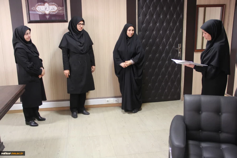 تقدیر از همکاران حوزه فرهنگی در دانشکده ولی عصر(عج) 4