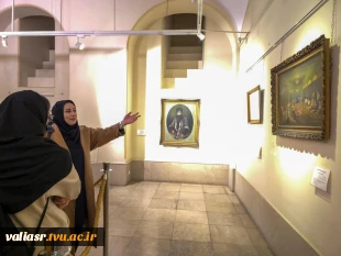 بازدید دانشجویان رشته گرافیک دانشکده ولی عصر(عج) از مجموعه تاریخی کاخ گلستان 3