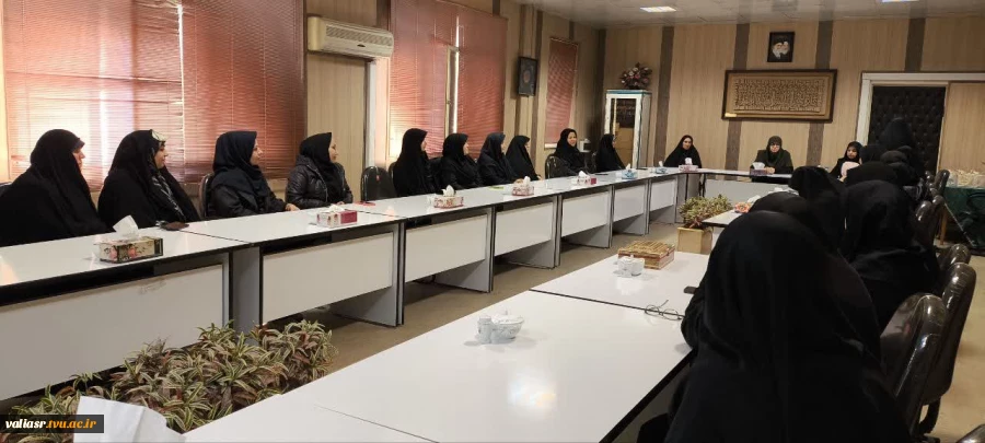 برگزاری مراسم گرامیداشت روز زن و مقام مادر در دانشکده ولی عصر(عج) 2