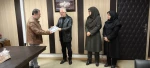 تقدیر از مسئول واحد پژوهش به مناسبت گرامیداشت هفته پژوهش و فناوری در دانشکده ولی عصر (عج) 2