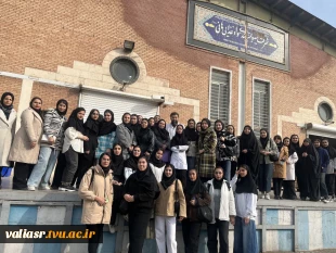 بازدید دانشجویان رشته صنایع غذایی دانشکده ولی عصر(عج) از کارخانه صنایع غذایی هانی 2