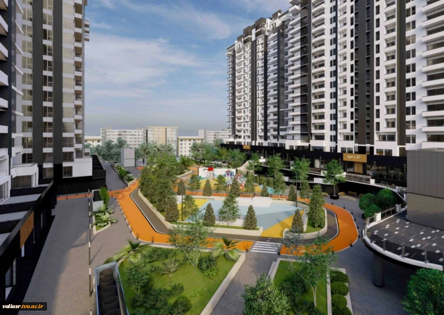 بازدید دانشجویان رشته معماری دانشکده ولی عصر(عج) از پروژه ساختمانی راسپینا 4