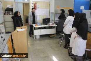 بازدید هیأت نظارت، ارزیابی و تضمین کیفیت دانشگاه ملی مهارت استان تهران از دانشکده ولی عصر(عج) 2