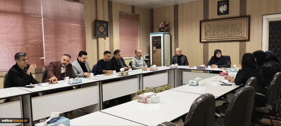 بازدید هیأت نظارت، ارزیابی و تضمین کیفیت دانشگاه ملی مهارت استان تهران از دانشکده ولی عصر(عج) 6