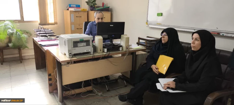 بازدید هیأت نظارت، ارزیابی و تضمین کیفیت دانشگاه ملی مهارت استان تهران از دانشکده ولی عصر(عج) 10
