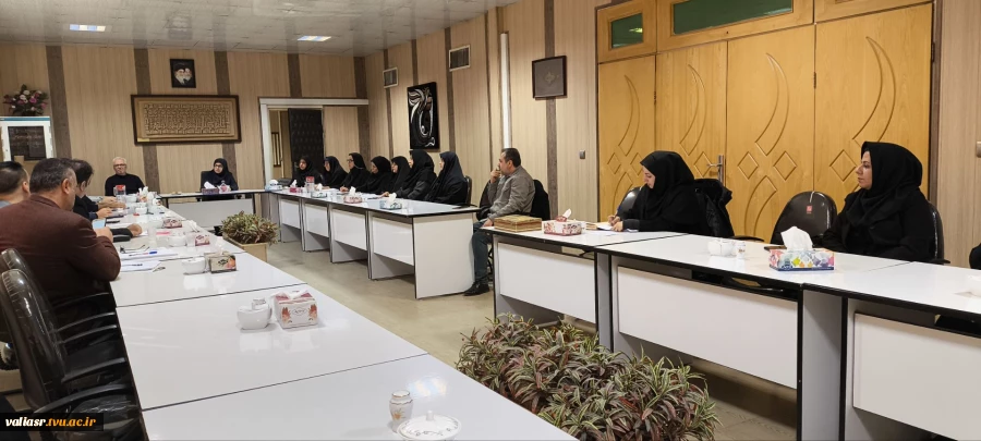 بازدید هیأت نظارت، ارزیابی و تضمین کیفیت دانشگاه ملی مهارت استان تهران از دانشکده ولی عصر(عج) 3