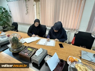 انعقاد تفاهم نامه مشترک بین دانشکده ملی مهارت ولی عصر(عج) و شبکه بهداشت شهرری 8