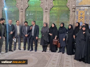 تجدید میثاق دانشگاهیان دانشکده ولی عصر (عج) با آرمان‌های امام خمینی (ره) و مقام معظم رهبری (مدظله‌العالی) 2