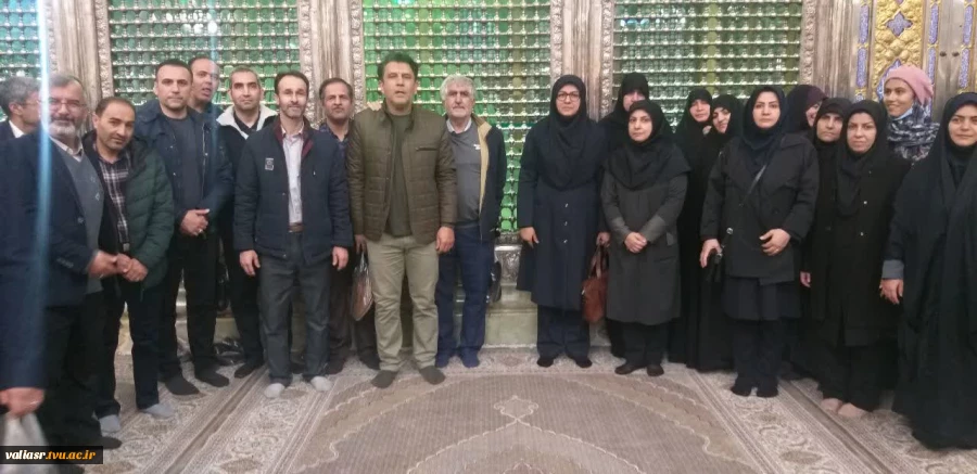 تجدید میثاق دانشگاهیان دانشکده ولی عصر (عج) با آرمان‌های امام خمینی (ره) و مقام معظم رهبری (مدظله‌العالی) 8