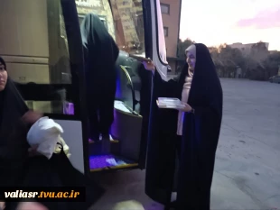 بدرقه کاروان دانشجویی راهیان نور دانشکده ولی عصر(عج) 2