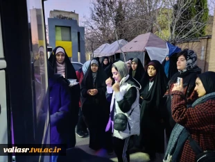 بدرقه کاروان دانشجویی راهیان نور دانشکده ولی عصر(عج) 3