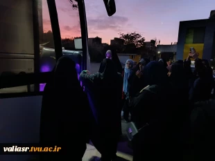 بدرقه کاروان دانشجویی راهیان نور دانشکده ولی عصر(عج) 4