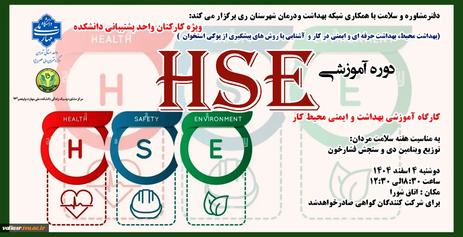 دوره آموزشی  HSE 2