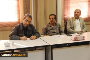برگزاری جلسه آموزشی تخصصی  HSE ویژه کارکنان واحد پشتیبانی در دانشکده ملی مهارت ولی عصر (عج) 2